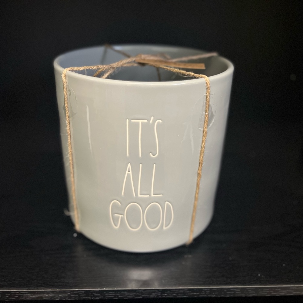 Rae Dunn it’s all good jumbo planter